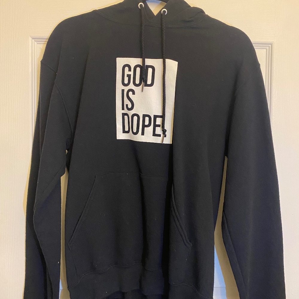 God Is Dope Hoodies